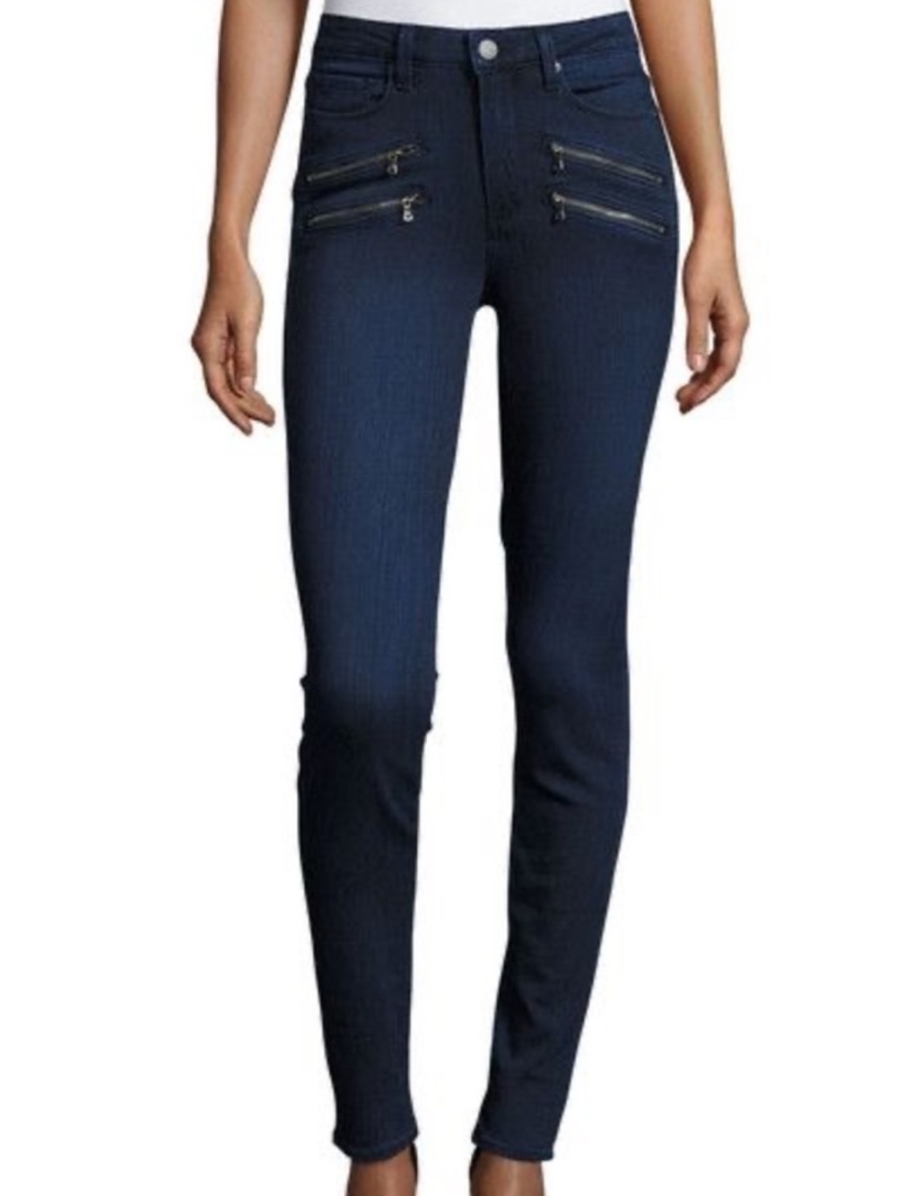 Paige high rise Edgemont Shelby No Whiskers ultra skinny jeans